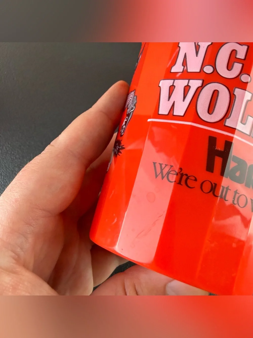 VTG 80s NC State Wolfpack Bundle Lot of 4 Plastic Drink Beverage Stadium Cups